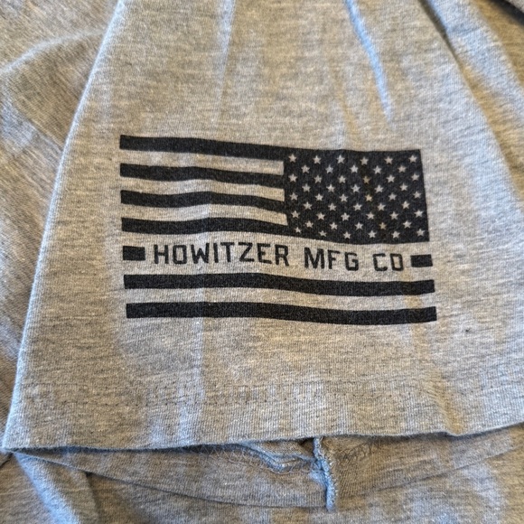Howitzer MFG Men's Short Sleeve Tees - Yellow and Gray - Picture 9 of 11